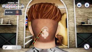 Barber Shop Game Hair Cut 3d - Screenshot 3