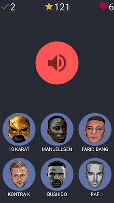 Rapper Soundquiz (Fan-App) - Screenshot 2