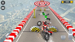 Heavy Bike Stunts Crash Games - Screenshot 3
