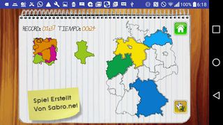 Deutschland Karte Spiel - Screenshot 2