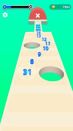 Numbers. Run & Merge Master 3D - Screenshot 4