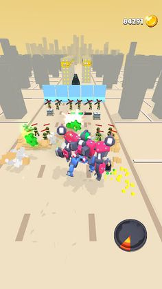 Mech vs Monsters - Screenshot 3