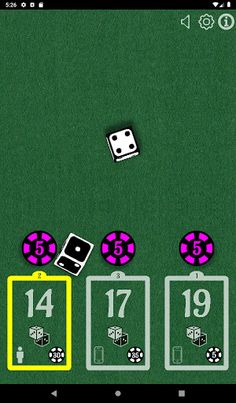 Black Jack with dice - Screenshot 3