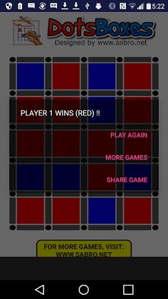 DotsBoxes Dots and Boxes Game  - Screenshot 3