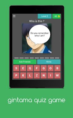 gintama quiz game - Screenshot 3