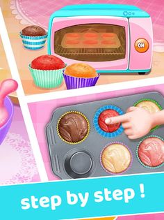 Cupcake Maker - Sweet Dessert - Screenshot 2