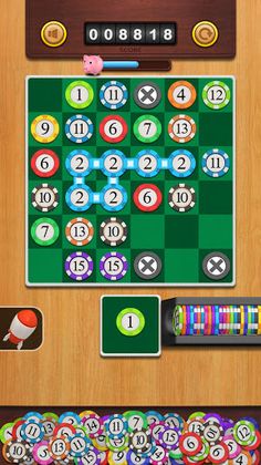 Chip Merge - Dom Puzzle Game - Screenshot 2