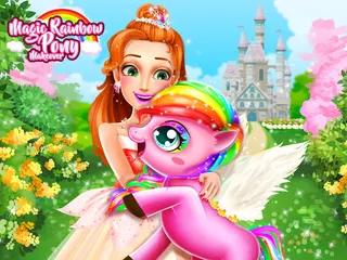 Rainbow Pony Makeover - Screenshot 1