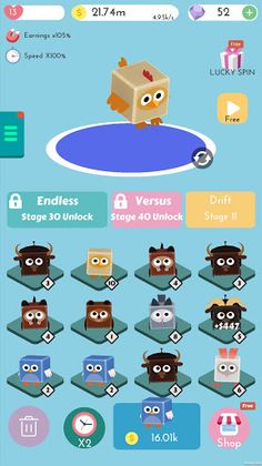 Cube Animal Drift 3D - Screenshot 1