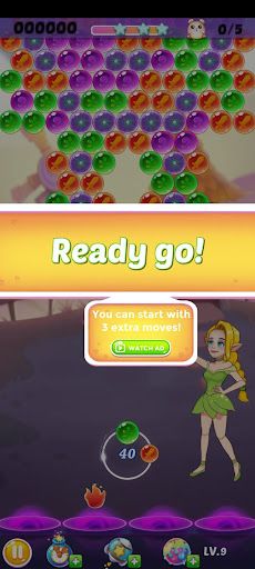 Bubble Shooter - Rosy - Screenshot 1