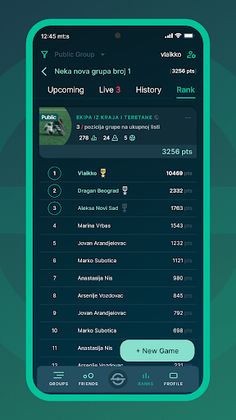 Fudbal.Live - Screenshot 1