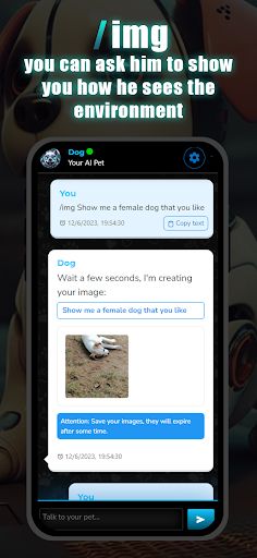 AI Chat Pet Game build on GPT - Screenshot 4