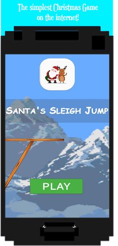 Santa Sleigh Jump - Screenshot 1