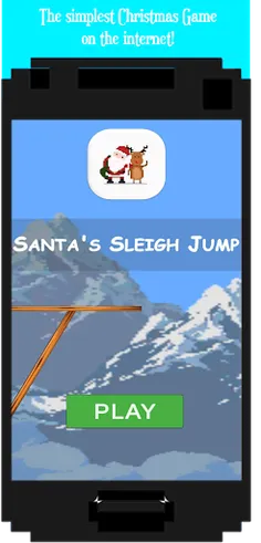 Santa Sleigh Jump - Screenshot 1