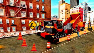 Highway road construction game - Screenshot 2