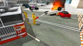 Fire Truck Rescue Simulator - Screenshot 2