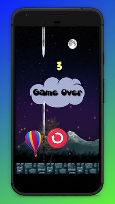 Flappy Hot Air Balloon - Levit - Screenshot 2