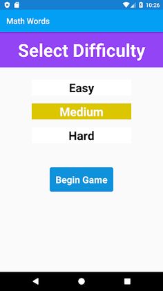 Math Words - Fun Math Game - Screenshot 2