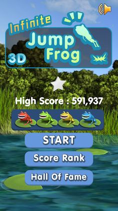 Infinite Jump Frog - Screenshot 1