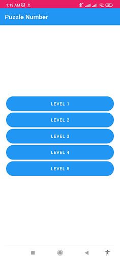لعبة ترتيب الأرقام - Screenshot 2