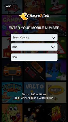 Games2cell- Unlimited Play - Screenshot 1