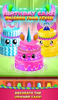 Birthday Cake - Unicorn Food F - Screenshot 4