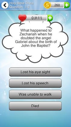 Holy Bible Trivia - Screenshot 3