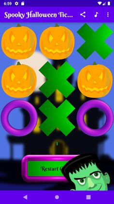 Spooky Halloween XXO Games - Screenshot 1