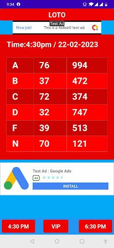 លទ្ធផលឆ្នោតយួន LOTO - Screenshot 3