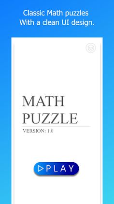 Math puzzle - Screenshot 1