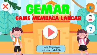 GEMAR (Game Membaca Lancar) - Screenshot 1