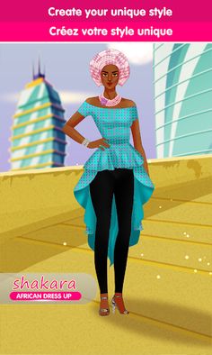 Shakara - African Dress Up and - Screenshot 1