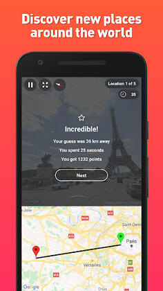 GeoGame 2 - Unlimited geoguess - Screenshot 4