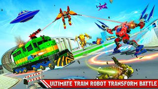 Train Robot Car Transform Game - Screenshot 1