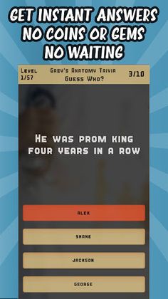 Grey's Anatomy Trivia Quiz - Screenshot 3