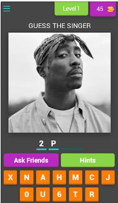 Guess The Singer - Quiz Game - Screenshot 1