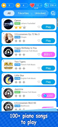 Magic Piano Music Tiles 2 - Screenshot 3