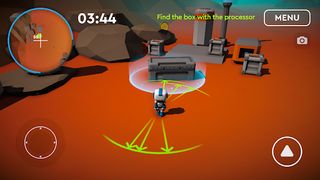 ROBOT Escape MARS 3D game idle - Screenshot 3