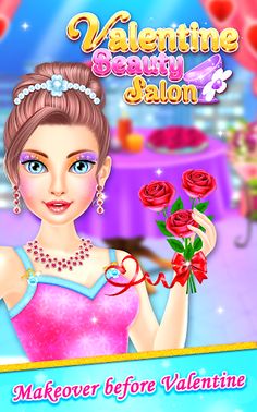 Valentine Beauty Salon Game - Screenshot 1