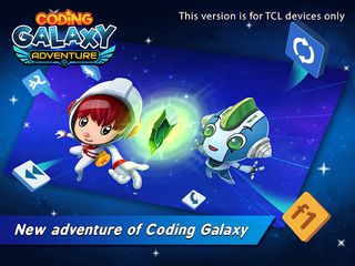 Coding Galaxy Adventure (TCL) - Screenshot 1