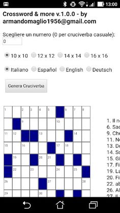 Crossword & more - Screenshot 1
