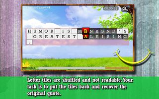 Word puzzle for the Happy soul - Screenshot 1
