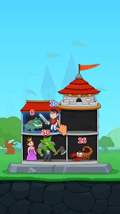 Hero Tower Attack- Rescue Game - Screenshot 2