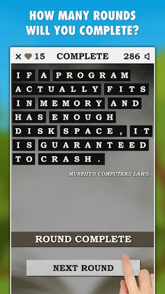 Murphy Laws Guessing Game PRO - Screenshot 2