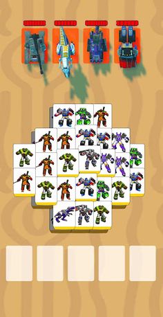 MechJong : Battle tile - Screenshot 2
