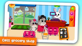Cat games for kids: shop games - Screenshot 2