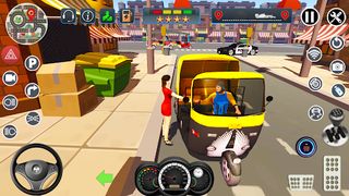 Indian Tuk Tuk City Simulator - Screenshot 1