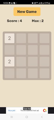 2048 Number Puzzle - Screenshot 2