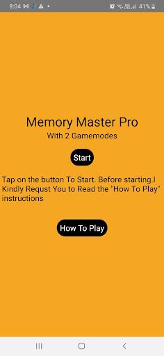 Memory Master - Screenshot 1