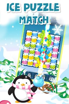 ICE Puzzle Fun Match 3 Games - Screenshot 1